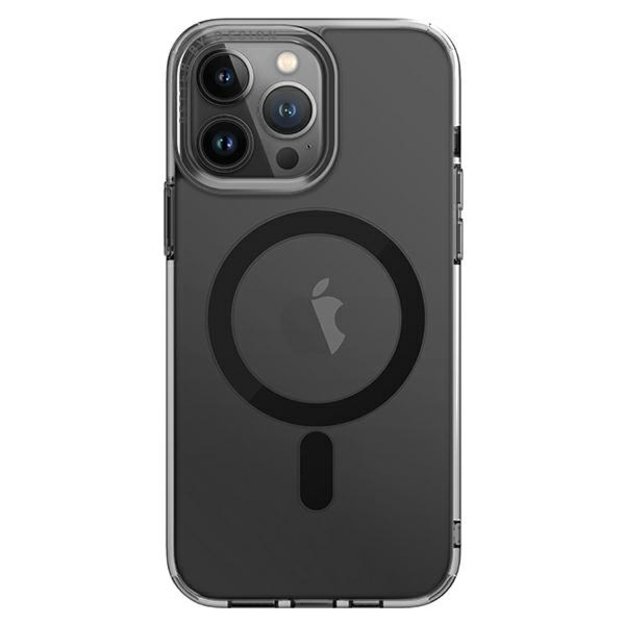 Uniq LifePro Xtreme Magclick Charging case for iPhone 14 Pro Max - gray and black 1