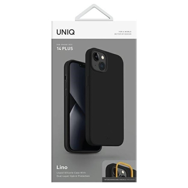 Uniq Lino case for iPhone 14 Plus - black 5