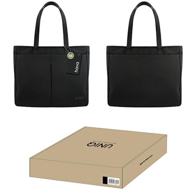 Uniq Hava bag for a 16' '  RPET laptop - black 7