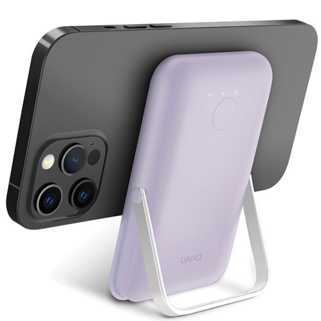 Powerbank Uniq Hoveo magnetic 5000mAh USB-C 20W PD - purple 5