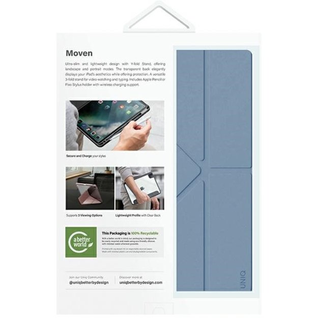 Uniq Moven iPad Air 11&quot  Case (2024) - Blue 7