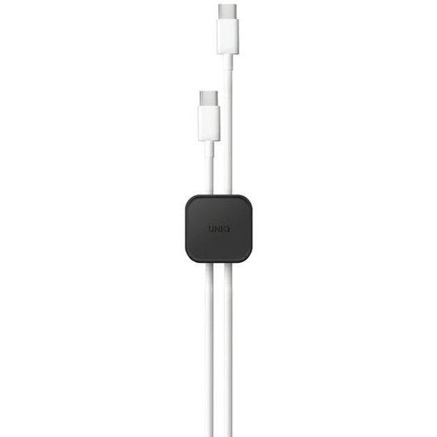 Uniq Pod Self-adhesive Cable Organizer Set of 8 Dark Grey/Charcoal Dark Grey