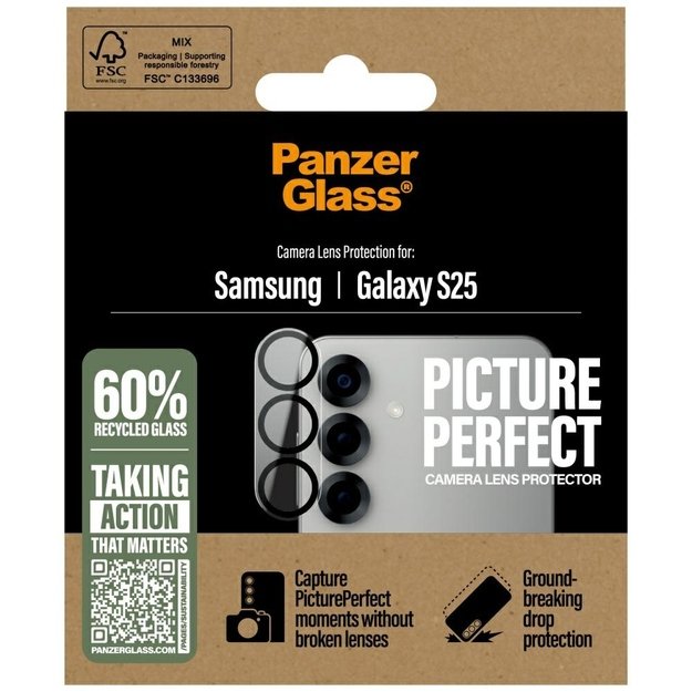 PanzerGlass PicturePerfect Lens Protector for Samsung Galaxy S25 3
