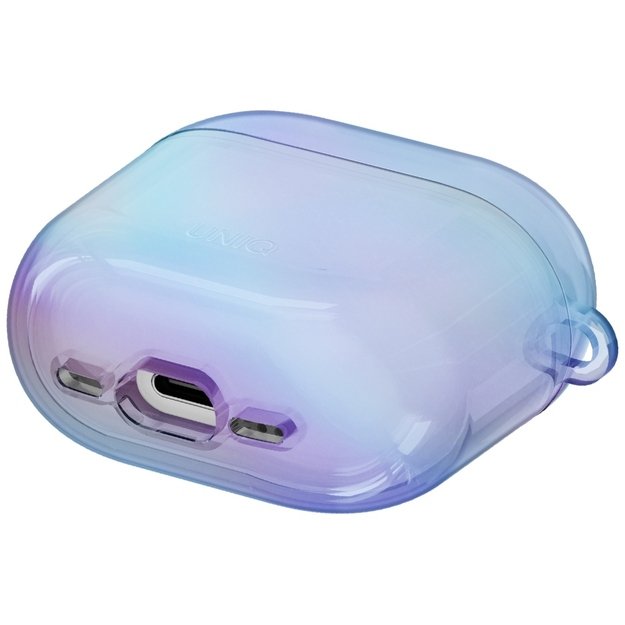 Uniq Iridescia case for AirPods 4 Hang Case - holo blue 2