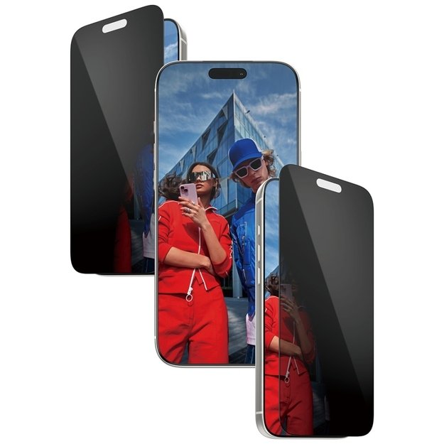 PanzerGlass Ultra-Wide Fit EasyAligner Privacy Glass for iPhone 17 Pro Max 1