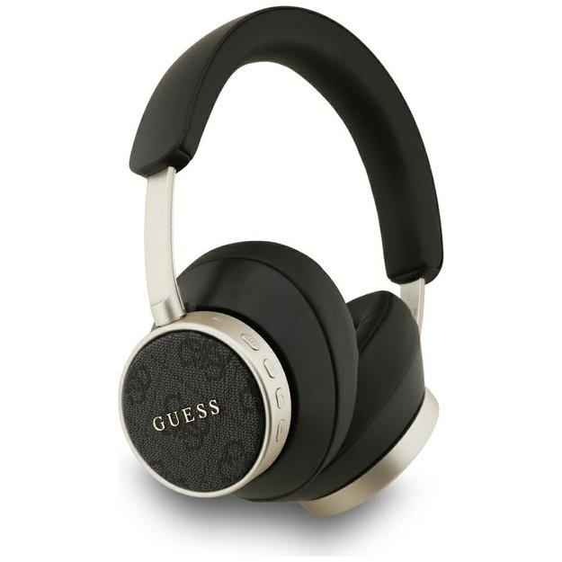 Guess Bluetooth 4G Classic Logo Wireless On-Ear Headphones - Black
