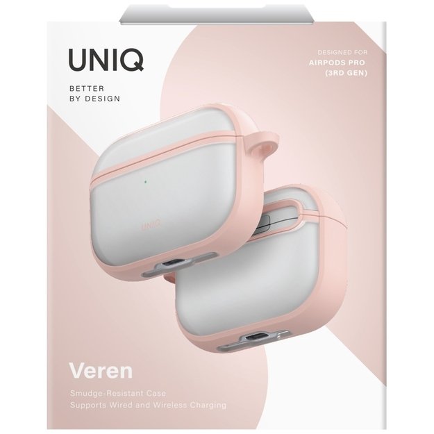Uniq Veren case for AirPods Pro 3 - pink 4