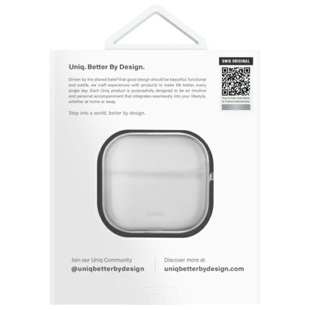 Uniq Glase AirPods 4 Case - Transparent 5
