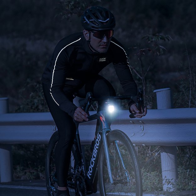 Rockbros Fall/Winter Long Sleeve Cycling Jacket XL - Black 15