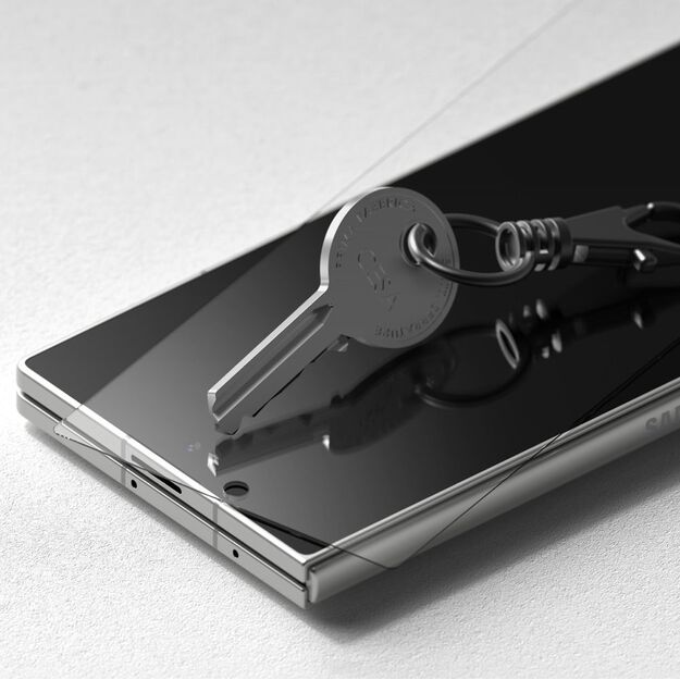 Ringke Cover Display Easy Slide Tempered Glass 2-pack for Samsung Galaxy Z Fold 7 - Transparent 3