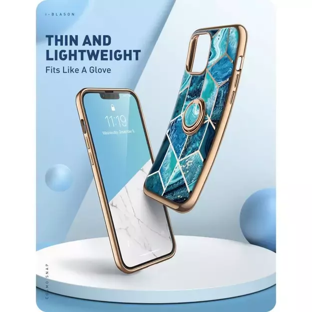 Supcase IBLSN Cosmo Snap Case for iPhone 13 Pro - Blue 2