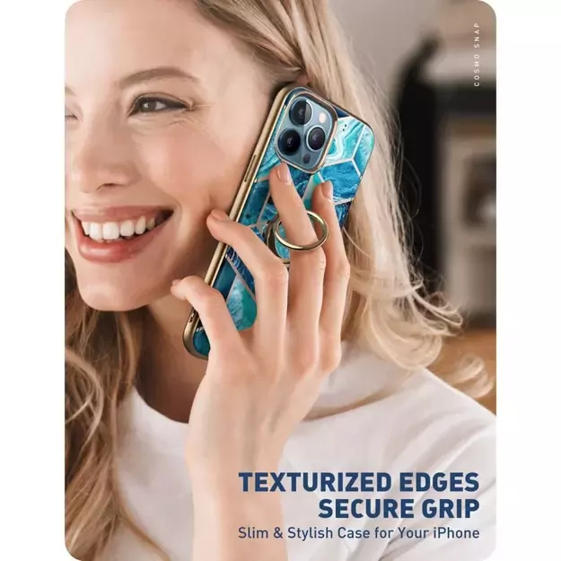 Supcase IBLSN Cosmo Snap Case for iPhone 13 Pro - Blue 1