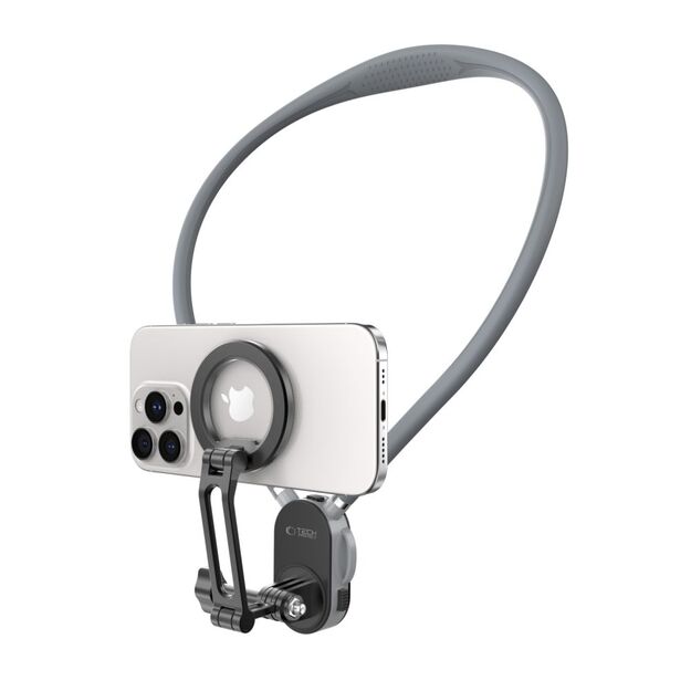 Tech-Protect AC200 Magnetic MagSafe Mount for Phone, GoPro, DJI - Gray 4