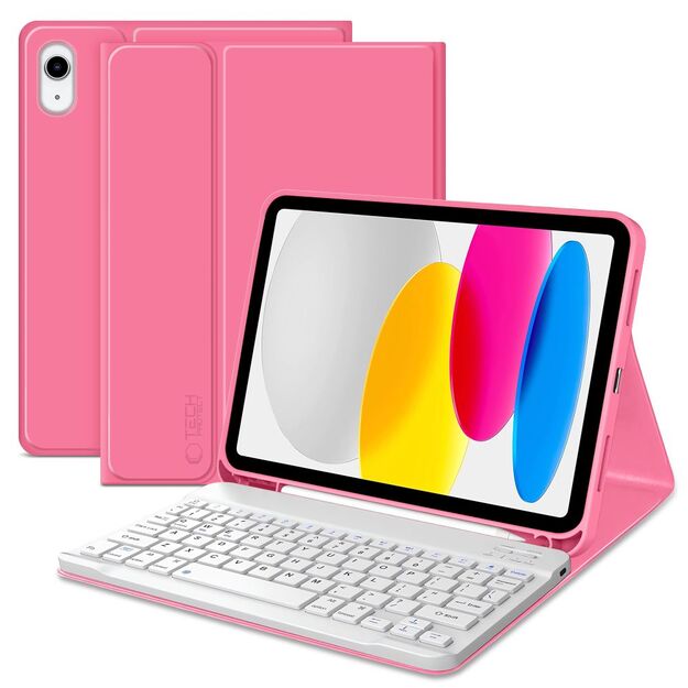 Tech-Protect SC Pen Case for iPad 10.9&rdquo; 10 / 2022 / 11&rdquo; 11 / 2025 - Pink