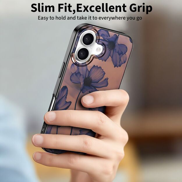 Tech-Protect Lamano MagSafe case for iPhone 17 - brown-purple 7