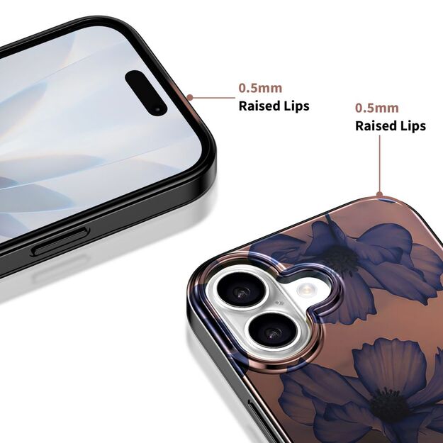 Tech-Protect Lamano MagSafe case for iPhone 17 - brown-purple 5