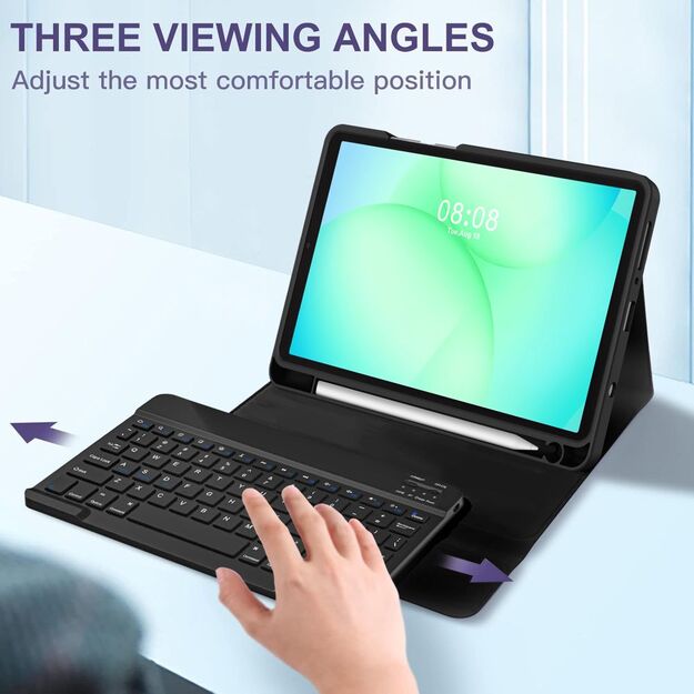 Tech-Protect SC Pen Case for Samsung Galaxy Tab A9 / A11 8.7 X110 / X115 / X133 / X135 - Black 5