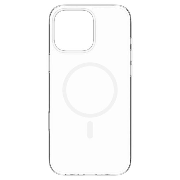 Spigen Thin Fit MagSafe Case for iPhone 16 Pro Max - Clear and White 2