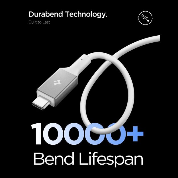 Spigen EB10020CC USB-C Cable 100W 200cm - White 4