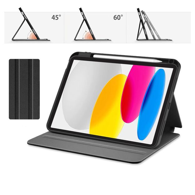 Tech-Protect Lamano case for iPad 10.9&rdquo; 10 / 2022 / 11&rdquo; 11 / 2025 - brown and black 7