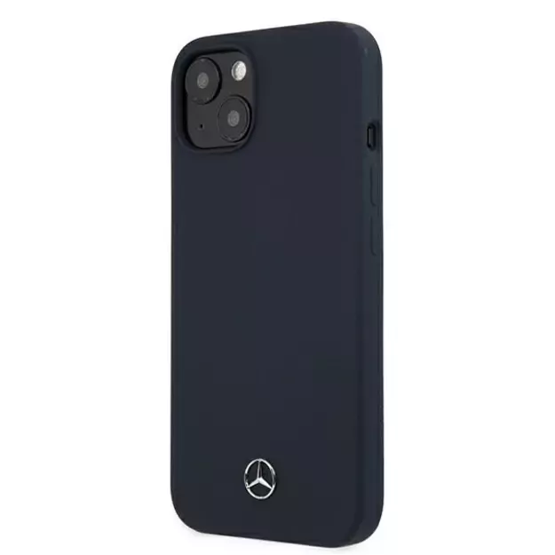 Mercedes MEHCP13SSILNA iPhone 13 mini 5,4  granatowy/navy hardcase Silicone Line