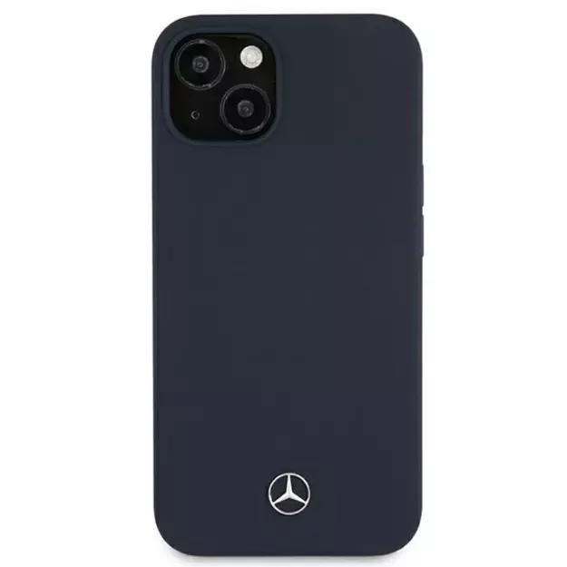 Mercedes MEHCP13SSILNA iPhone 13 mini 5,4  granatowy/navy hardcase Silicone Line 1