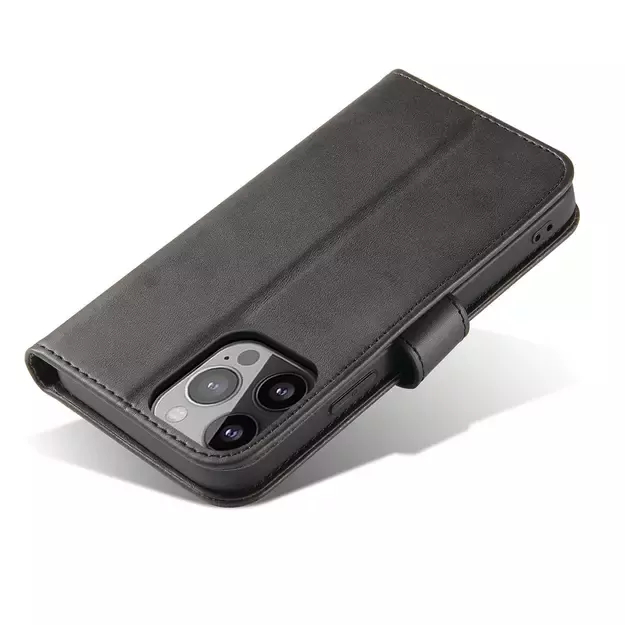 Wallet Case with Stand for iPhone 15 Plus Magnet Case - Black 10