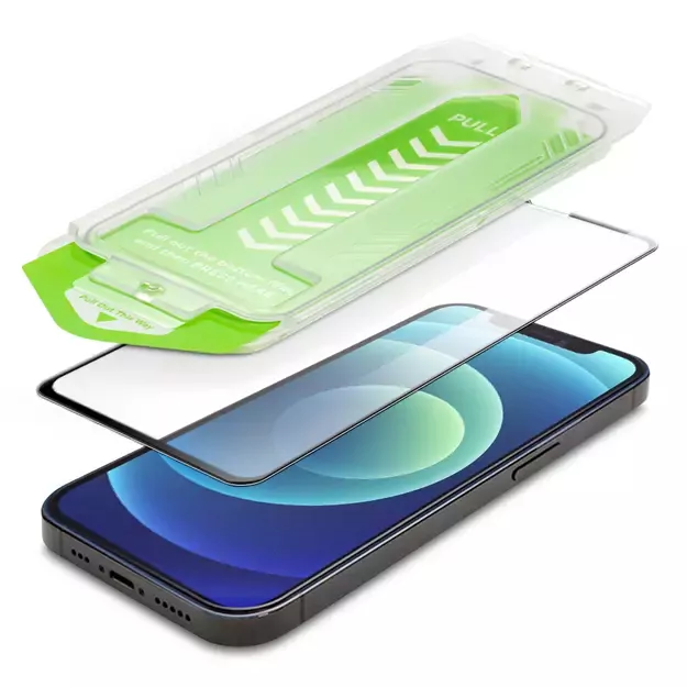 9H tempered glass with mounting frame for iPhone 14 Plus Wozinsky Premium Glass - black 3