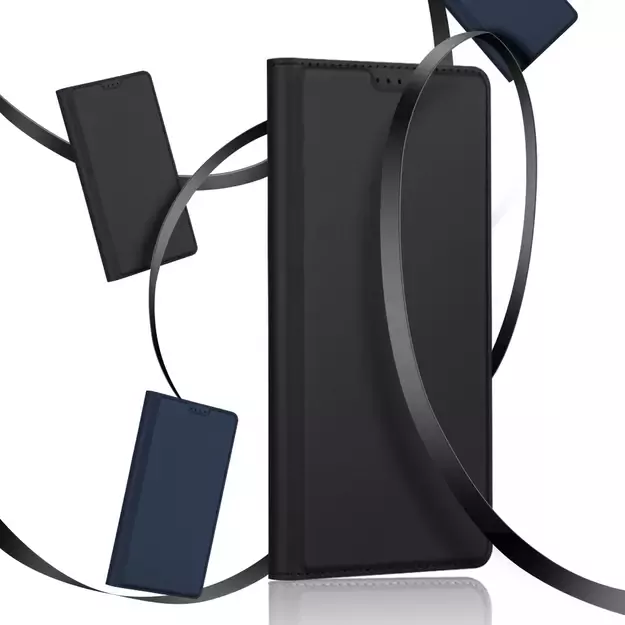 Dux Ducis Skin Pro Case Realme 11 Flip Card Wallet Stand Black 15