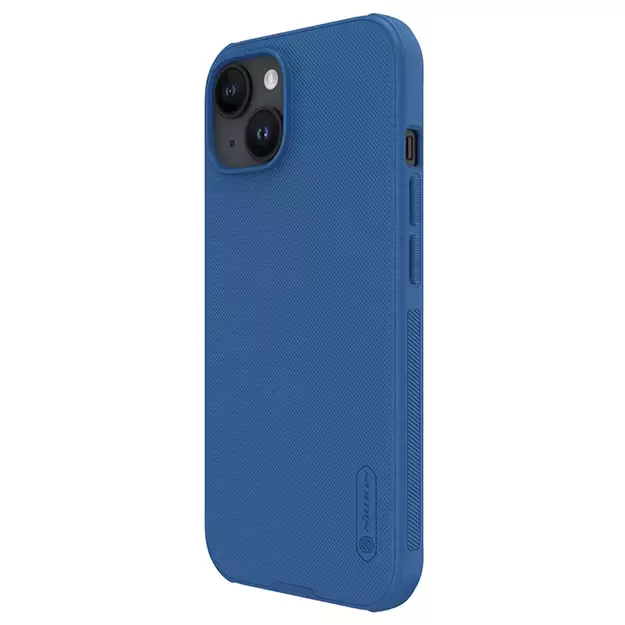 Nillkin Super Frosted Shield Pro reinforced case for iPhone 15 Plus - blue 17