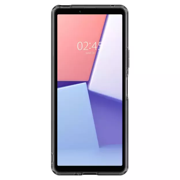 Spigen Ultra Hybrid Case for Sony Xperia 10 V - Dark Gray (Zero One Pattern) 11