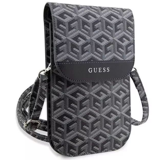 Guess Handbag GUWBHGCFSEK black/black GCube Stripe 2
