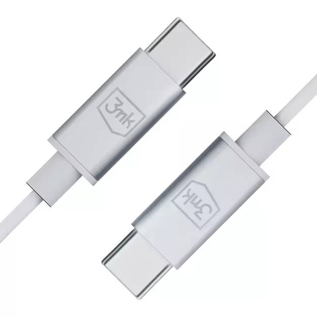 USB-C 3mk Wired Headphones - white 12