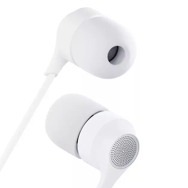 USB-C 3mk Wired Headphones - white 3