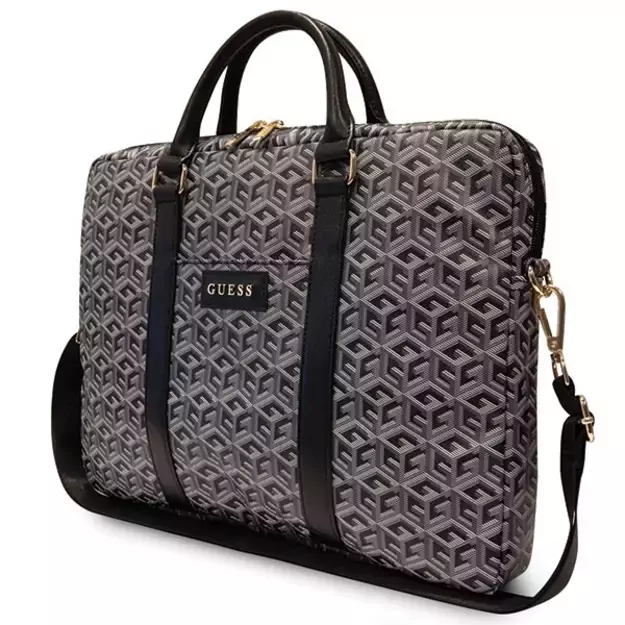 Guess GCube Stripes bag for a 16&quot  laptop - black 3
