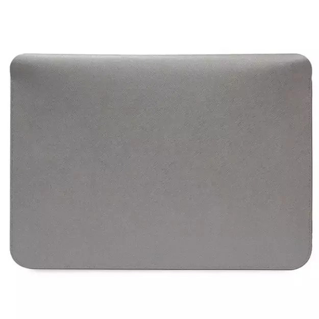 Karl Lagerfeld Saffiano Karl&amp Choupette case for a 16&quot  laptop - silver 5
