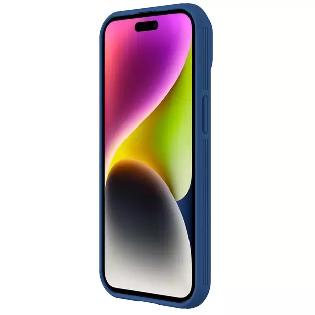 Nillkin CamShield Pro Magnetic Case for iPhone 15 Plus with Camera Protector - Blue 8