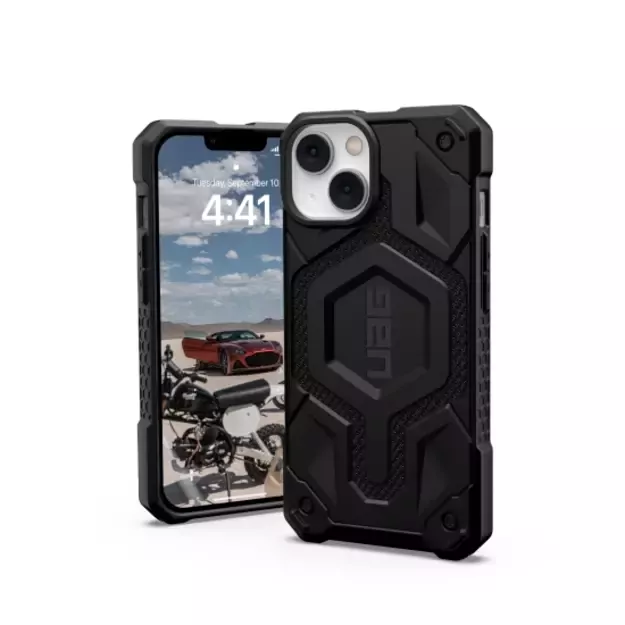 UAG Monarch MagSafe case for iPhone 14 Plus - black kvlar 2