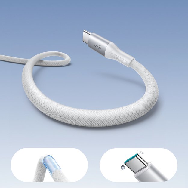 Joyroom S-A28 Flash Series 3A USB-A - USB-C Cable 2m - White 6