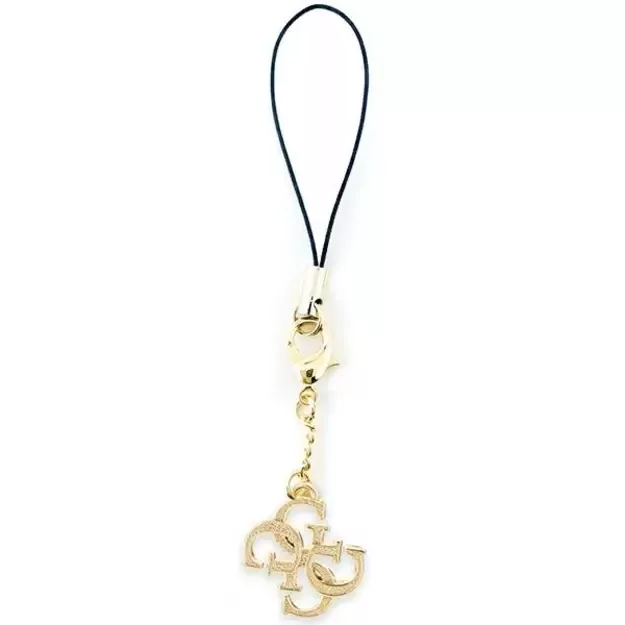 Guess case GUCPM4GID Phone Strap 4G Glitter Charm