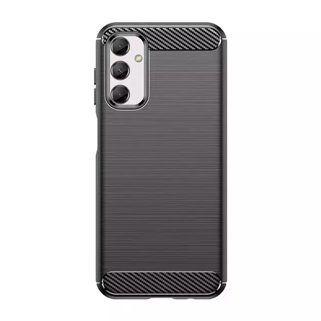 Flexible carbon pattern case for Samsung Galaxy M14 Carbon Case - black 5