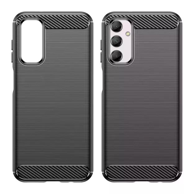 Flexible carbon pattern case for Samsung Galaxy M14 Carbon Case - black 12