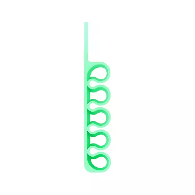 Silicone office organizer - green
