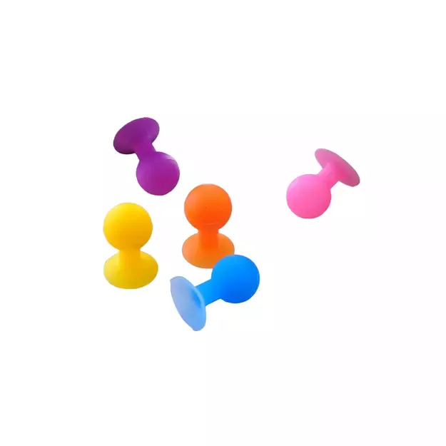 Phone holder with a round head - purple 16