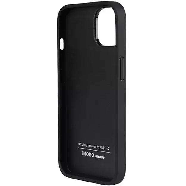 Audi Genuine Leather iPhone 14 6.1&quot  black/black hardcase AU-TPUPPCIP14-Q8/D1-BK 5