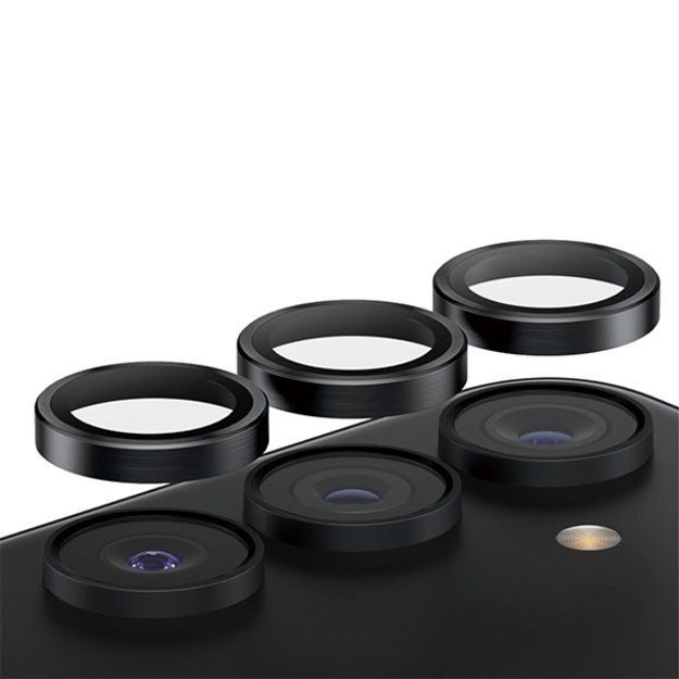 PanzerGlass Hoops Camera protection for Samsung Galaxy S24+ - with black frame 1