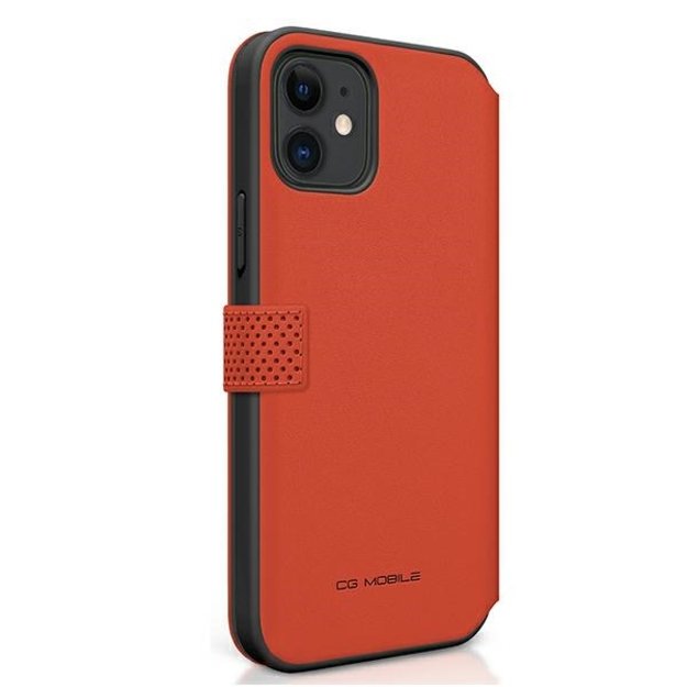 Ferrari FESPEFLBKP12SRE iPhone 12 mini 5.4&quot  red/red book On Track Perforated 6