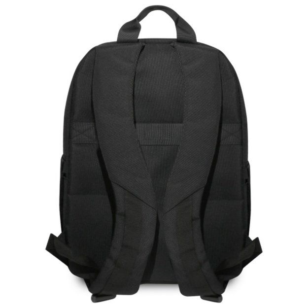 BMW Backpack BMBP15COMPVSKR 16&quot  Black Nylon Red Stripe 2