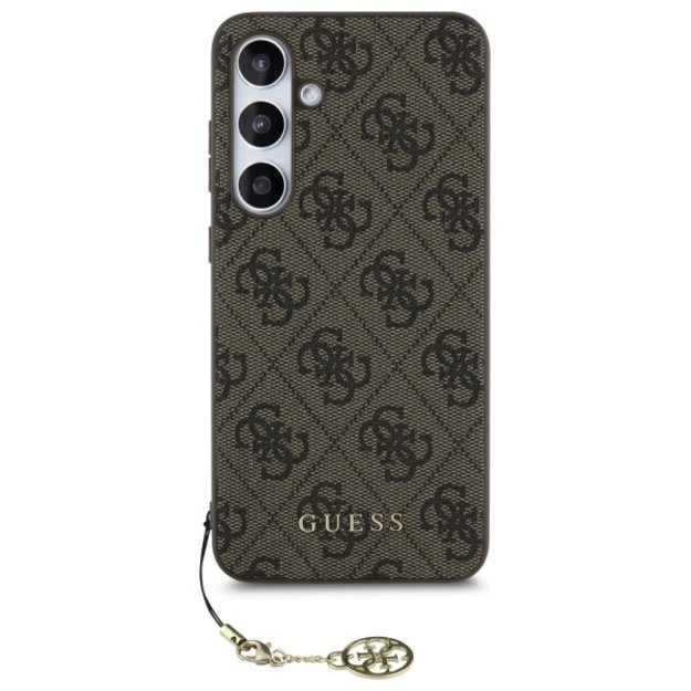 Guess GUHCS24FEGF4GBR S24 FE S721 brown/brown hardcase 4G Charms Collection 1