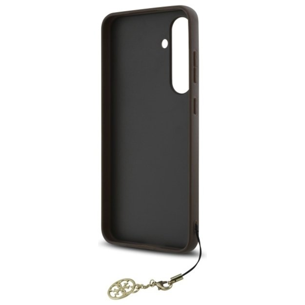 Guess GUHCS24FEGF4GBR S24 FE S721 brown/brown hardcase 4G Charms Collection 5